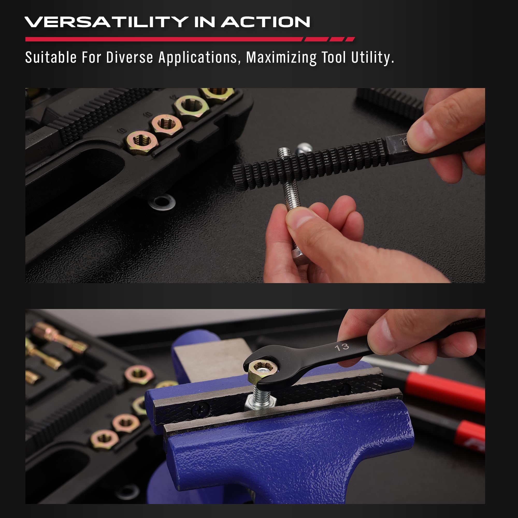 SEDY open storage case with tools keeping chasers organized on site