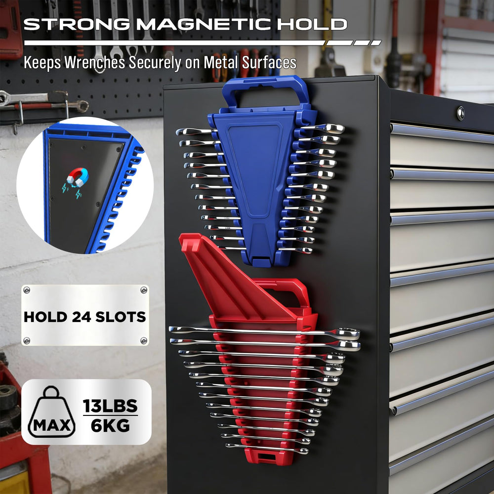 SEDY wrench holders with mixed sizes improving selection speed