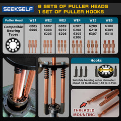 SEEKSELF ejector spacers detail illustrating improved contact surface and safer extraction