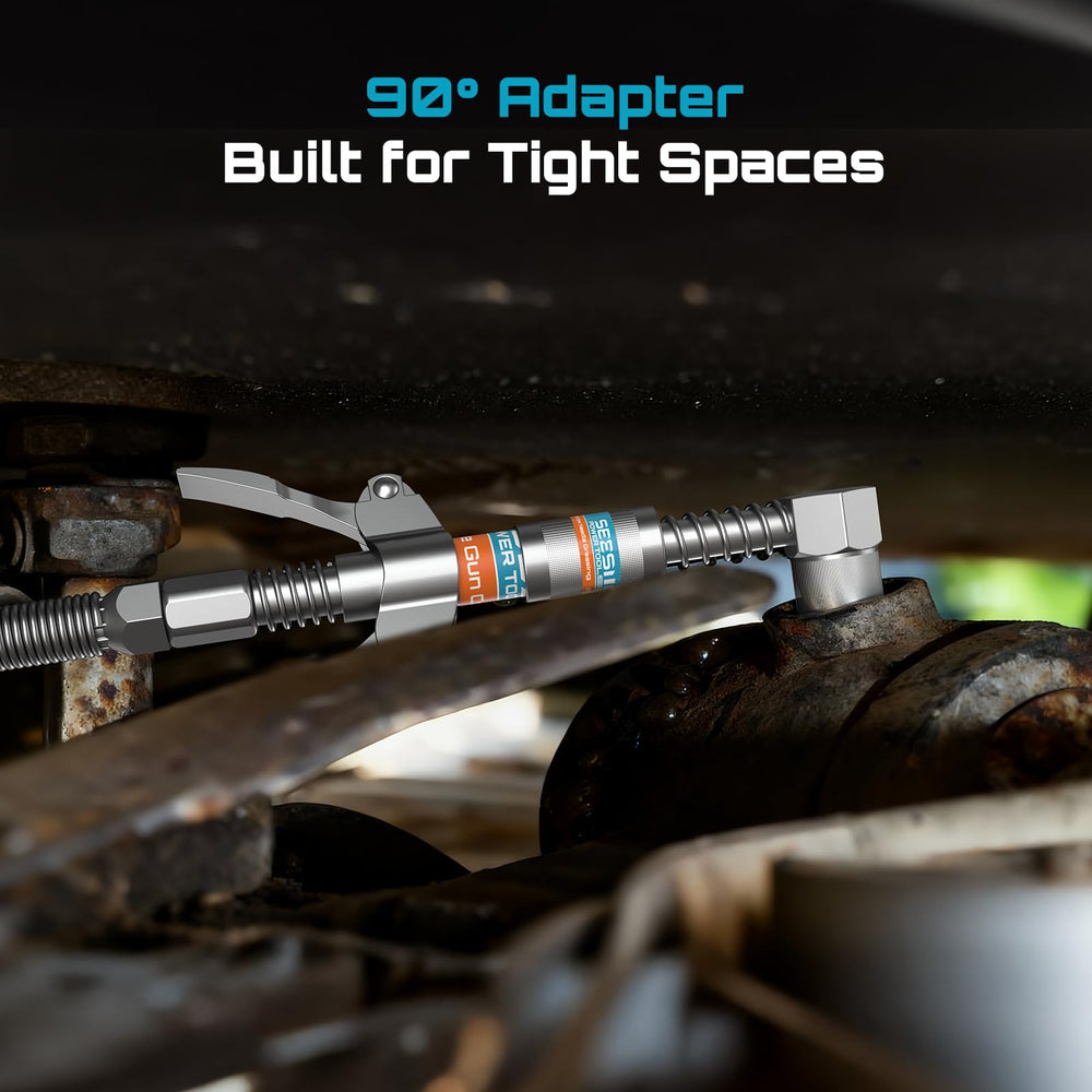 Seesii needle tips set displaying fine and coarse precision greasing options