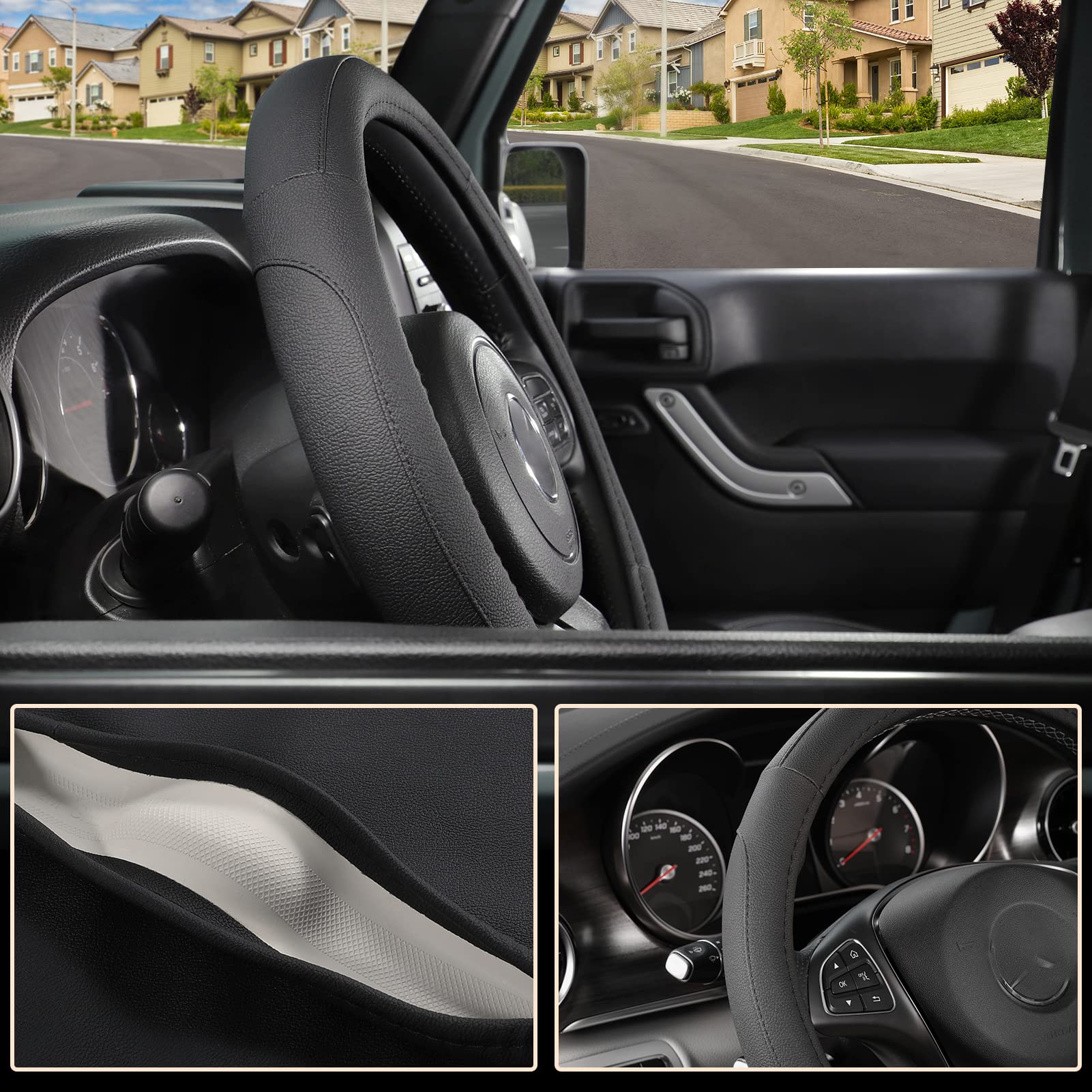 SEG Direct side view installed on wheel demonstrating secure non-slip fit