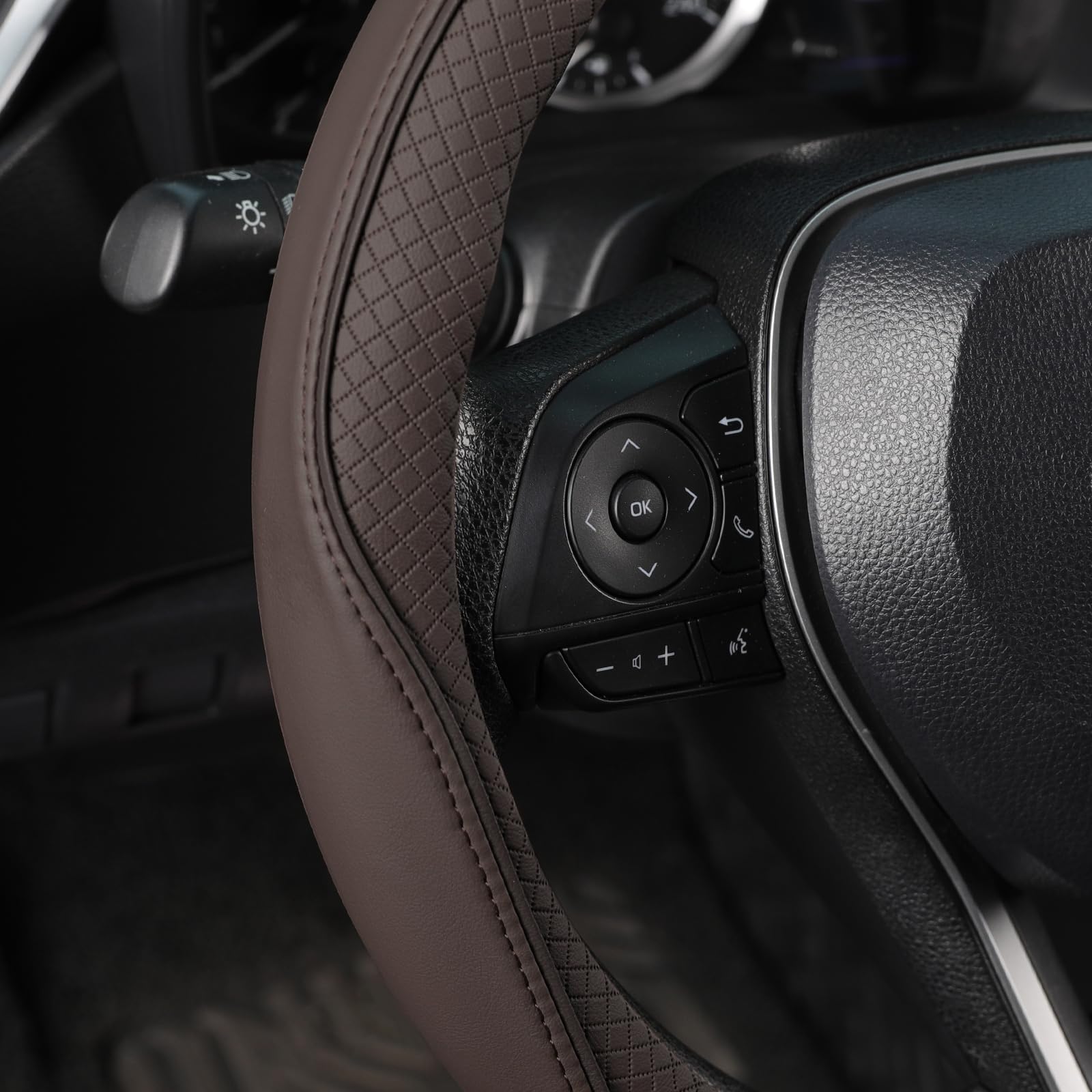 SEG Direct installed on a steering wheel demonstrating improved control and comfort