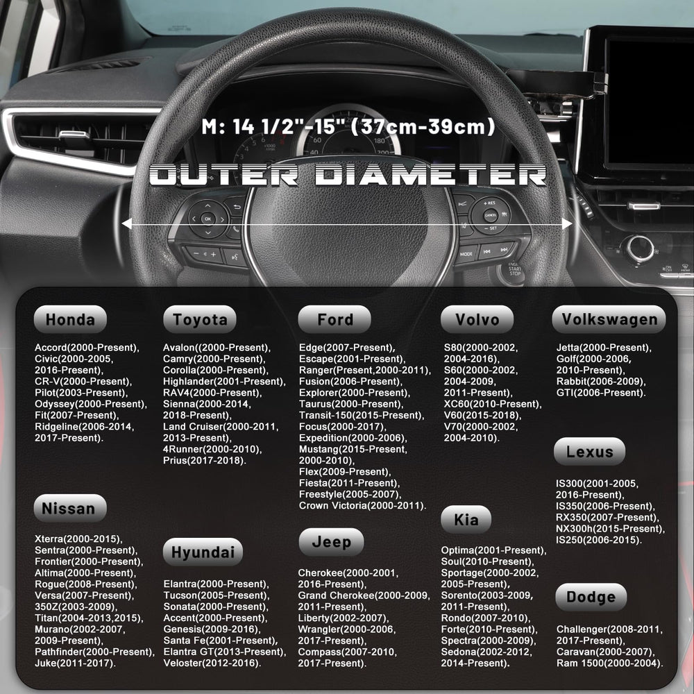 SEG Direct lifestyle shot in car interior adding elegant brown accent and cozy feel