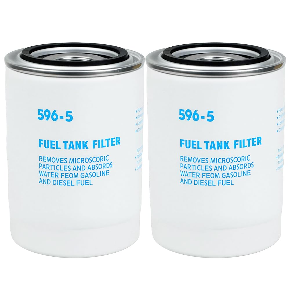 SEGULER front view of two 596-5 canisters showing fit and finish, easy replacement benefit