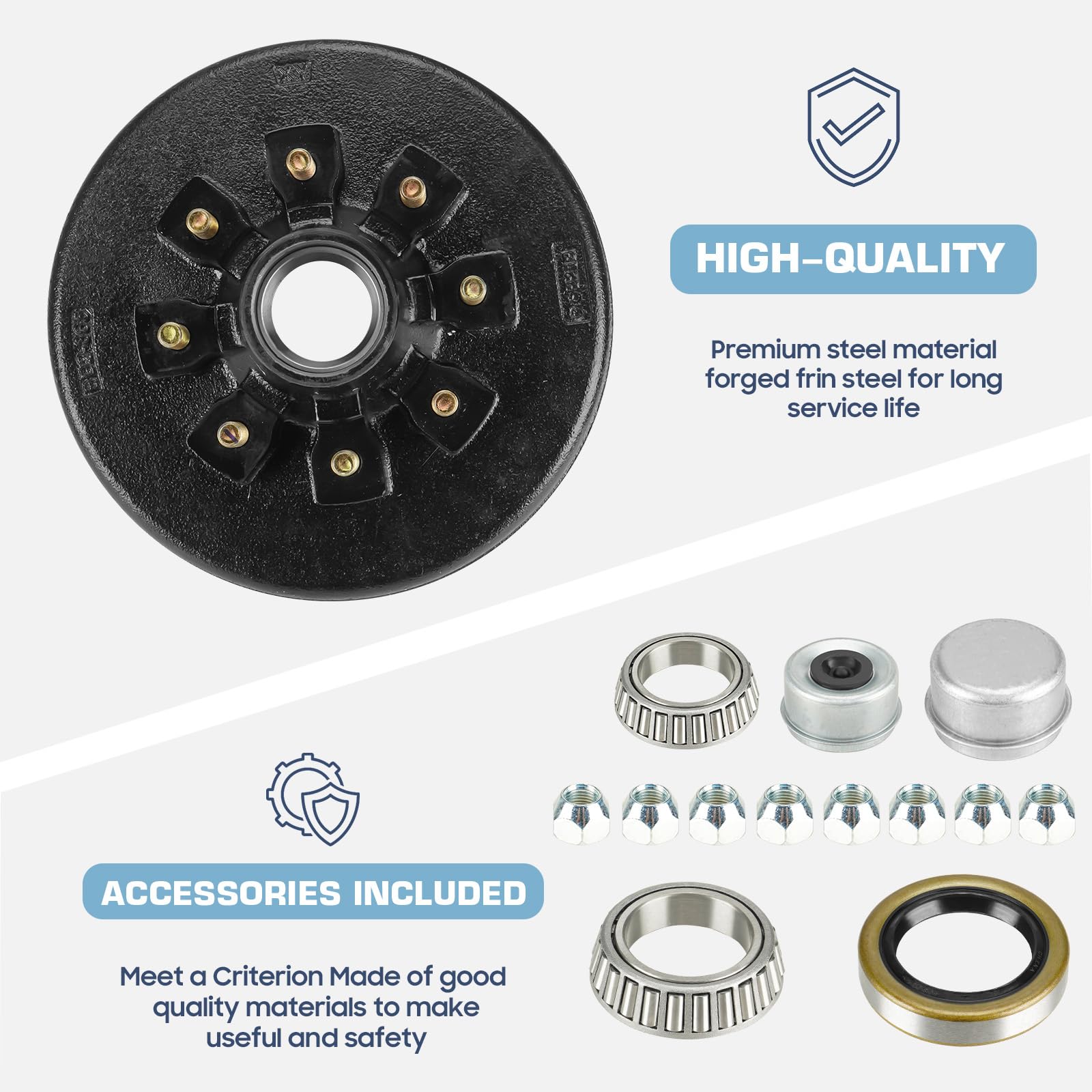 SEHNSUCHT bearing and grease seal layout showing correct fit benefit
