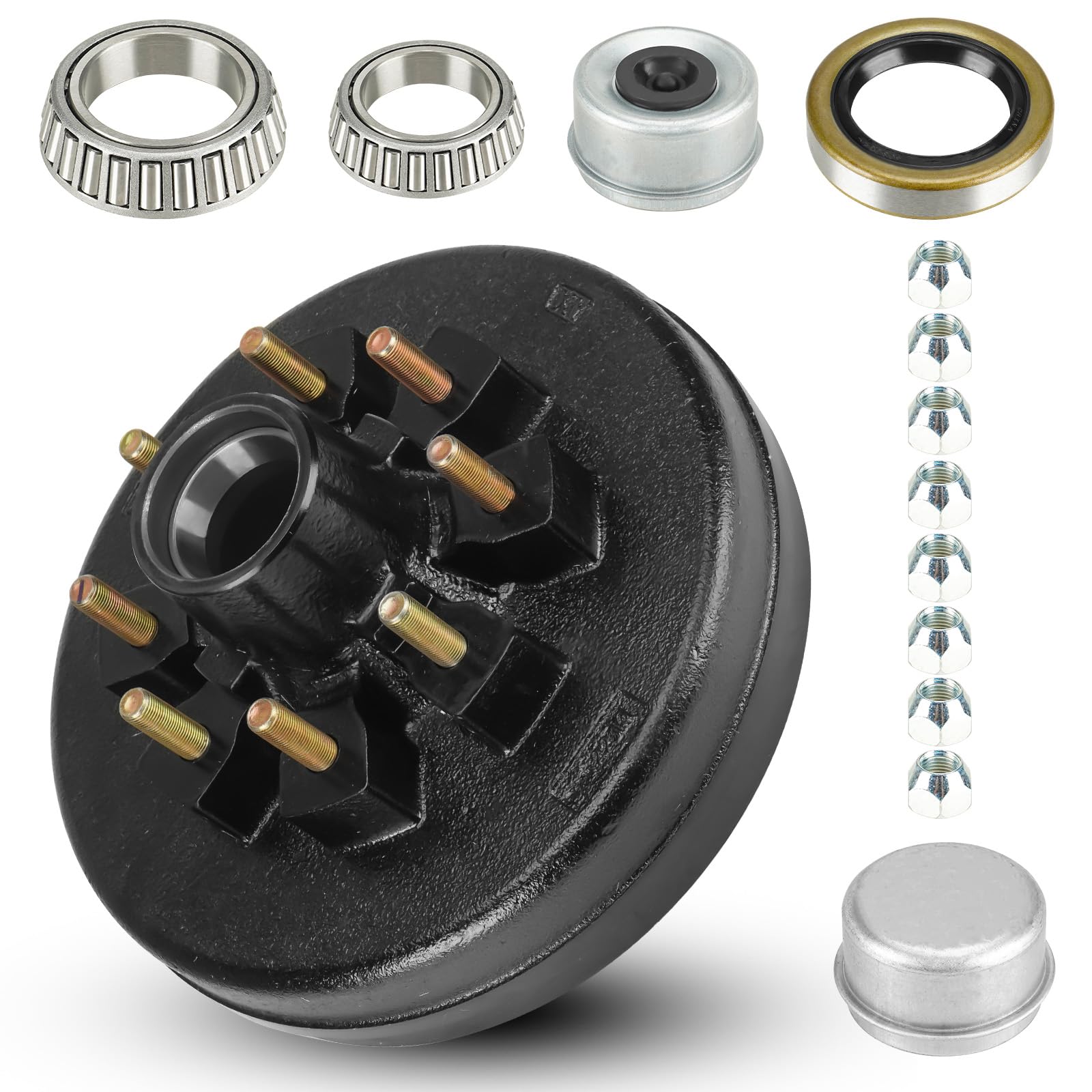 SEHNSUCHT front view of brake drum kit showing complete assembly benefit
