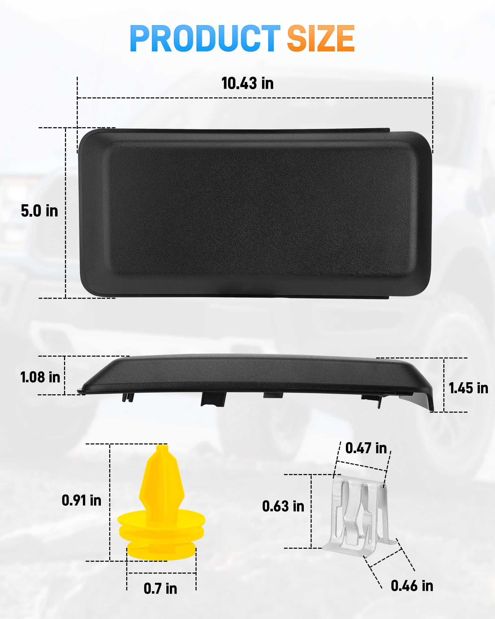 Sejaede detailed view of mounting tabs for easy snap-in installation