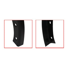 Sekeseauto fender installed right side illustrates alignment with wheel arch and benefit