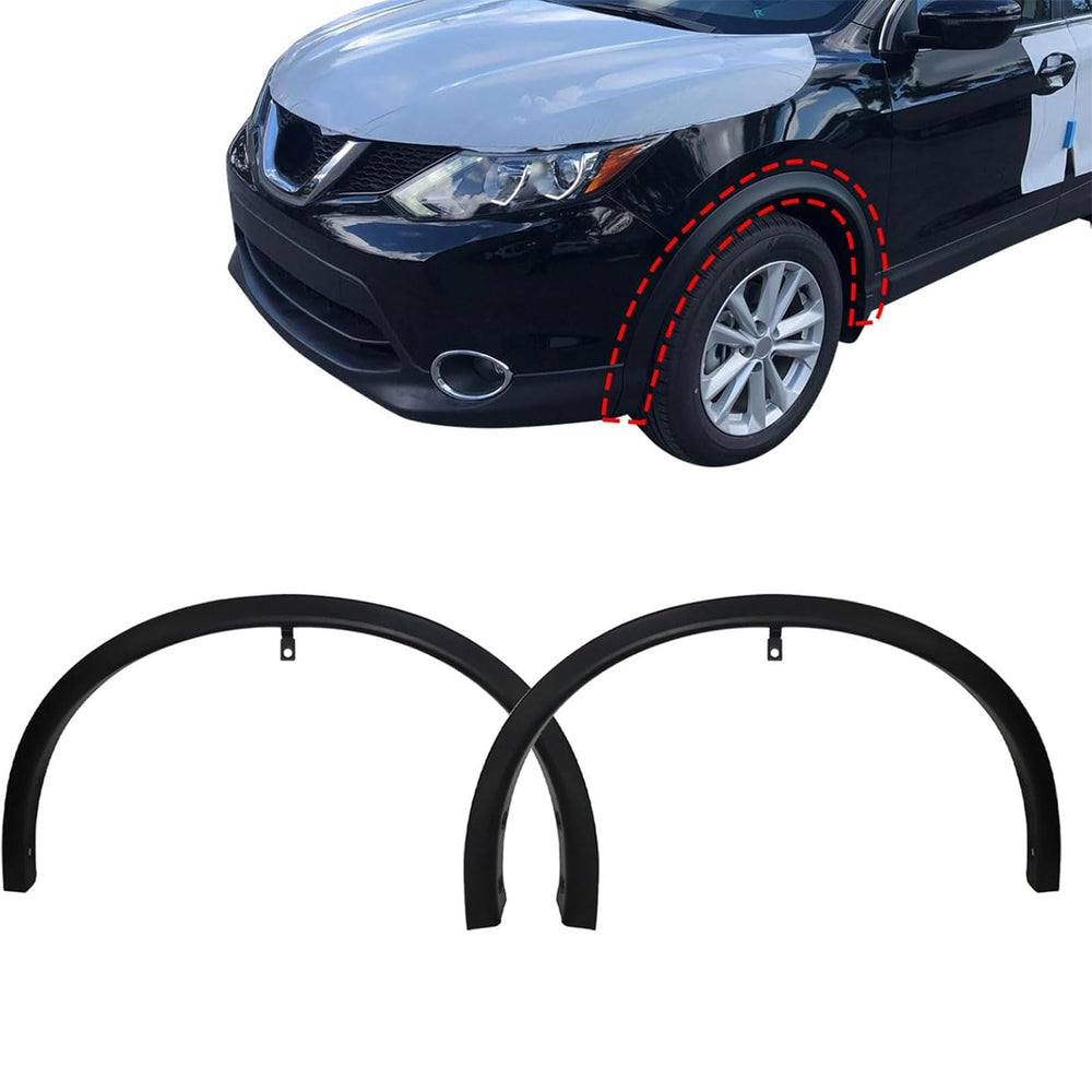 Sekeseauto front fender pair front view shows clean OEM-style look and protection