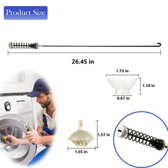 Semzohc suspension rod measured at 26.45 inches to ensure correct fit and stable support