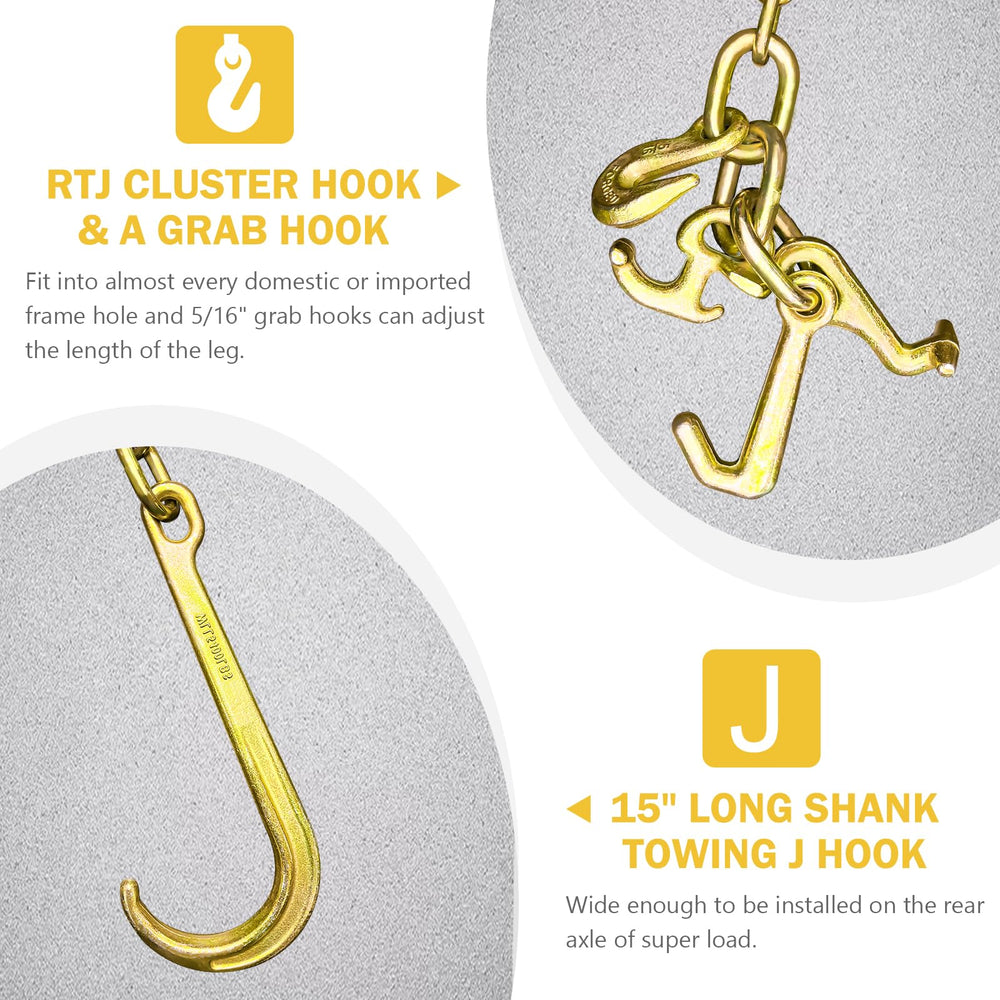 SENKEYFE 15-inch J hook detail illustrating deep-frame fitment benefit