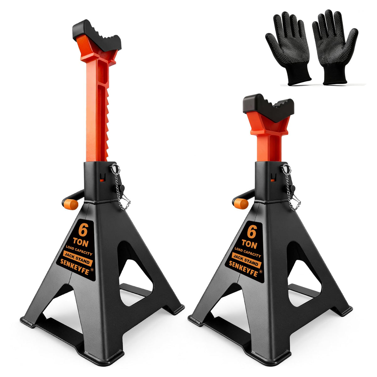 SENKEYFE front-profile pair showing stable stance and professional strength