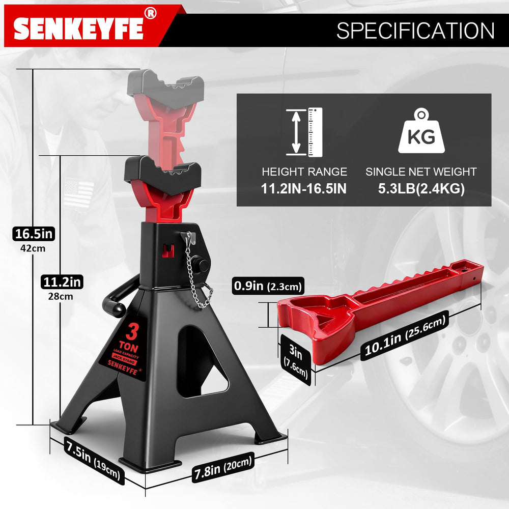 SENKEYFE large base bottom view distributing load and resisting tipping