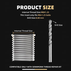 SENNMONN HSS drill and tap paired to the insert for fast, matched hole preparation