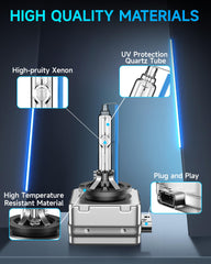 SENROBO bulb installed in Escalade headlamp showing true fit and improved night visibility