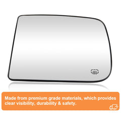 Senzeal ABS backing detail showing secure mounting benefit