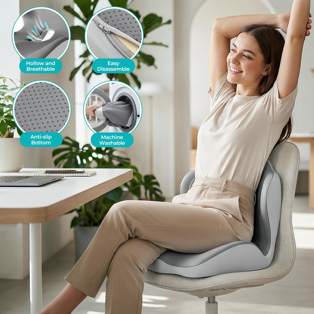 Serdyes side profile highlighting high lumbar support to improve posture