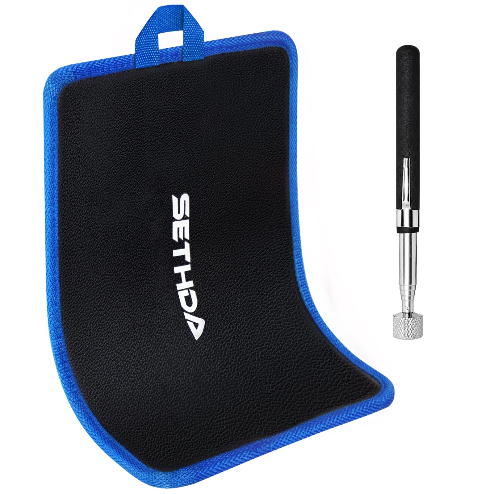 SETHDA front view of mat showing full magnetic field and secure tool placement