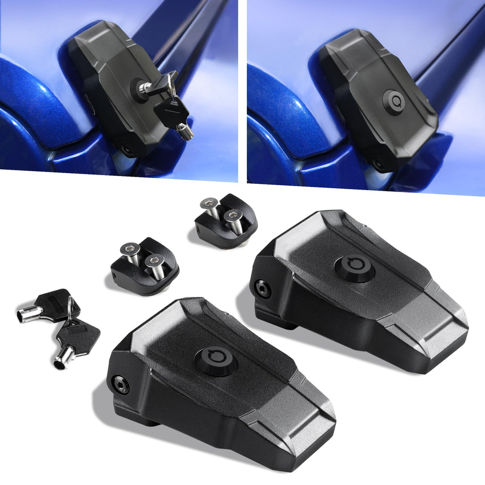 SEVEN SPARTA latches on Jeep in off-road setting enhancing tough look