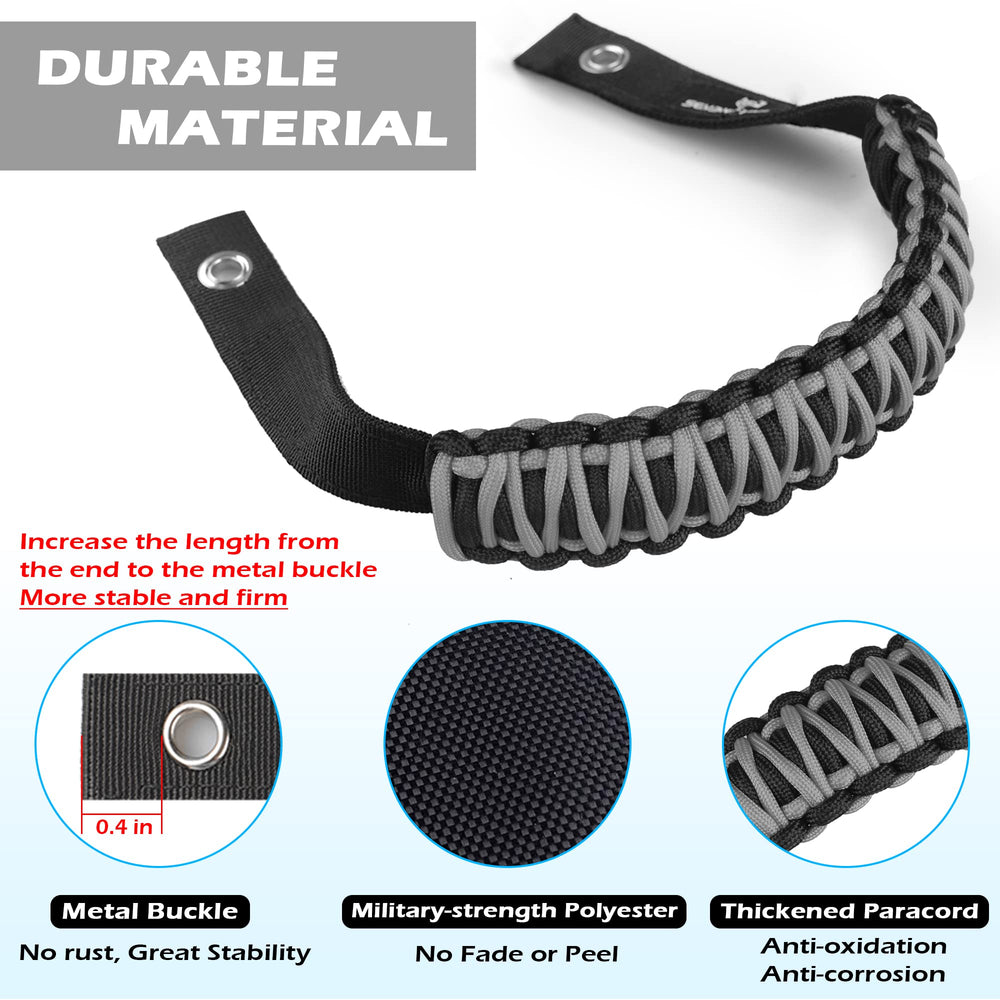 SEVEN SPARTA rear handle in use aiding passenger stability on trails