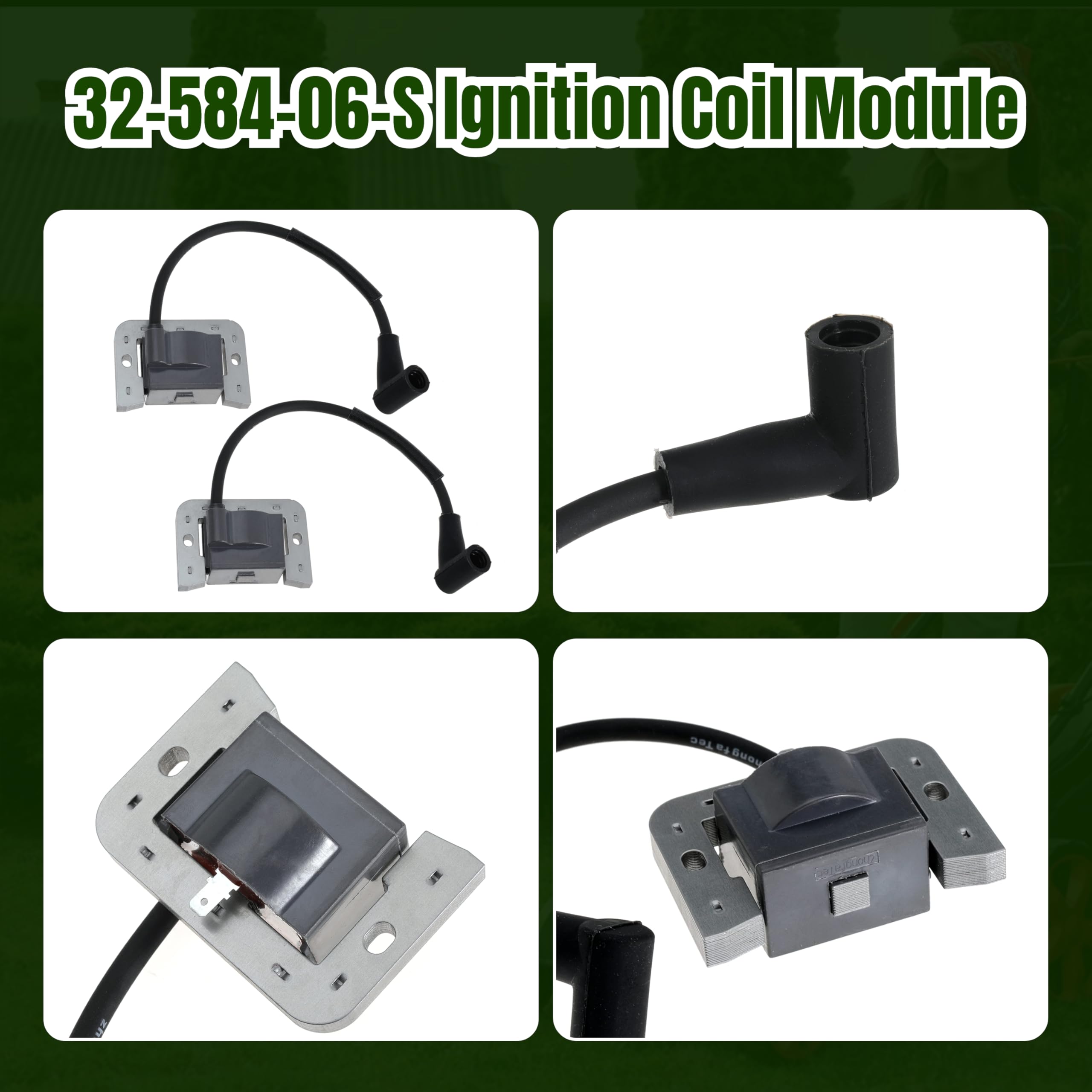 Seweder ignition coil electrical connector closeup showing proper plug fit and quick install