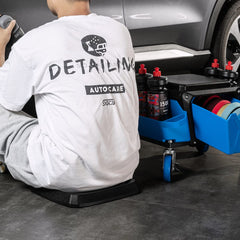 SGCB detail of lockable swivel casters providing secure stationary positioning