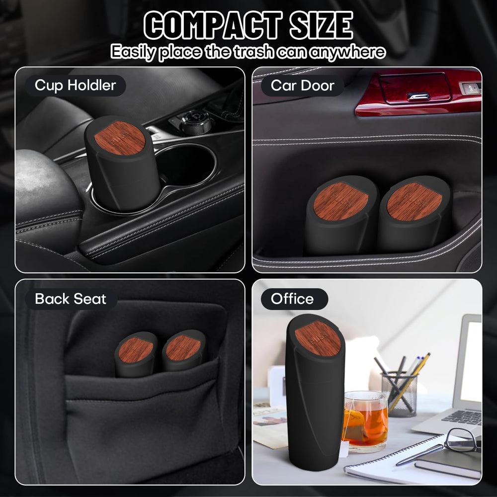 SGLRT positioned in a car cup holder for secure, space-saving placement