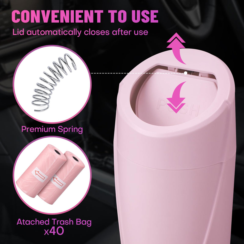 SGLRT used on desk and in car illustrating versatile placement and organized space