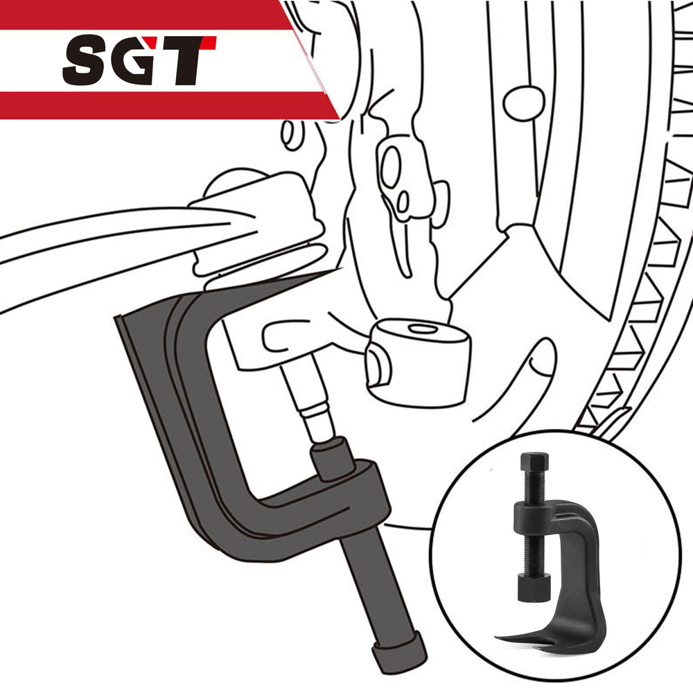 SGT SUPER GARAGE TOOLS full kit layout with gloves for ready-to-use, organized repair convenience