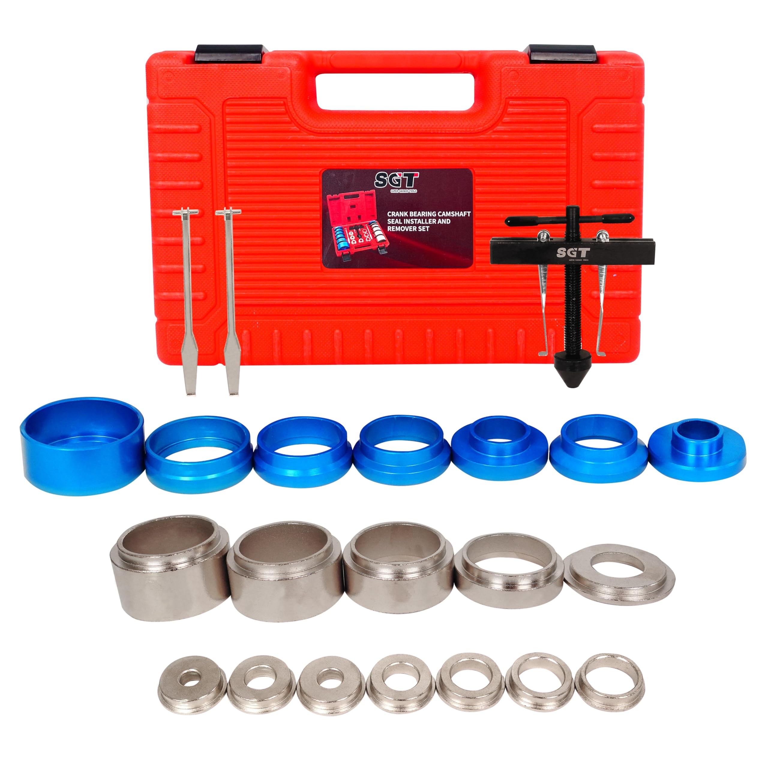 SGT storage case packed showing protected transport and easy access