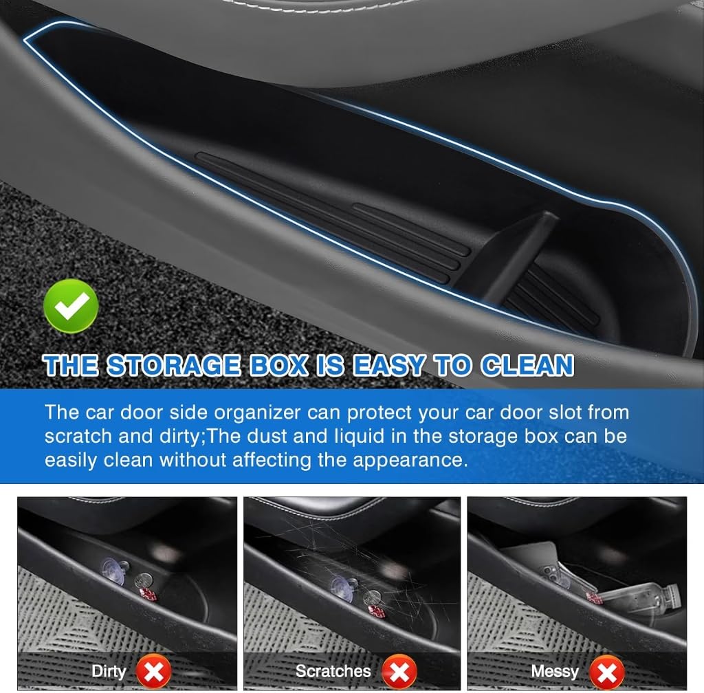 Shademax compartments holding keys sunglasses cards showing quick access benefit