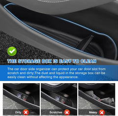 Shademax compartments holding keys sunglasses cards showing quick access benefit