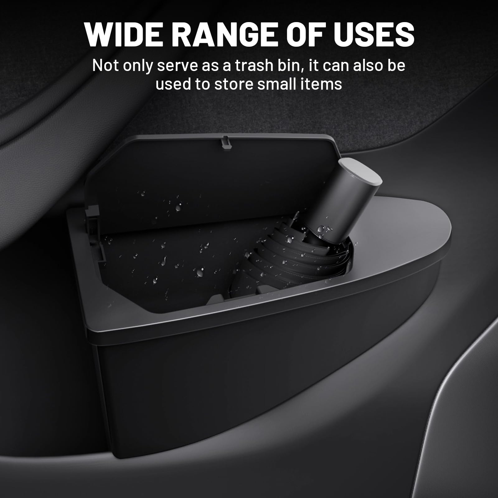Shademax ABS material close-up showing durable texture and easy-to-clean benefit
