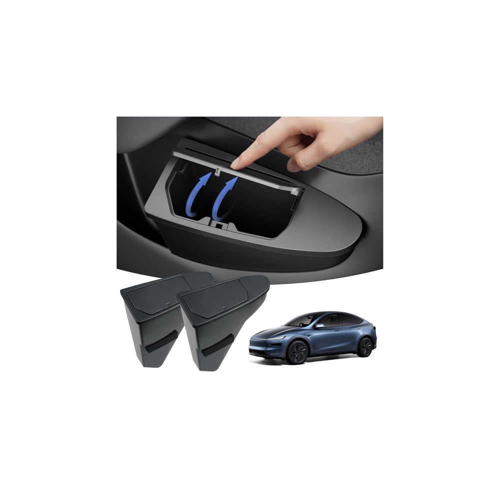 Shademax front packaging for Model Y Juniper showing two-piece set and benefits