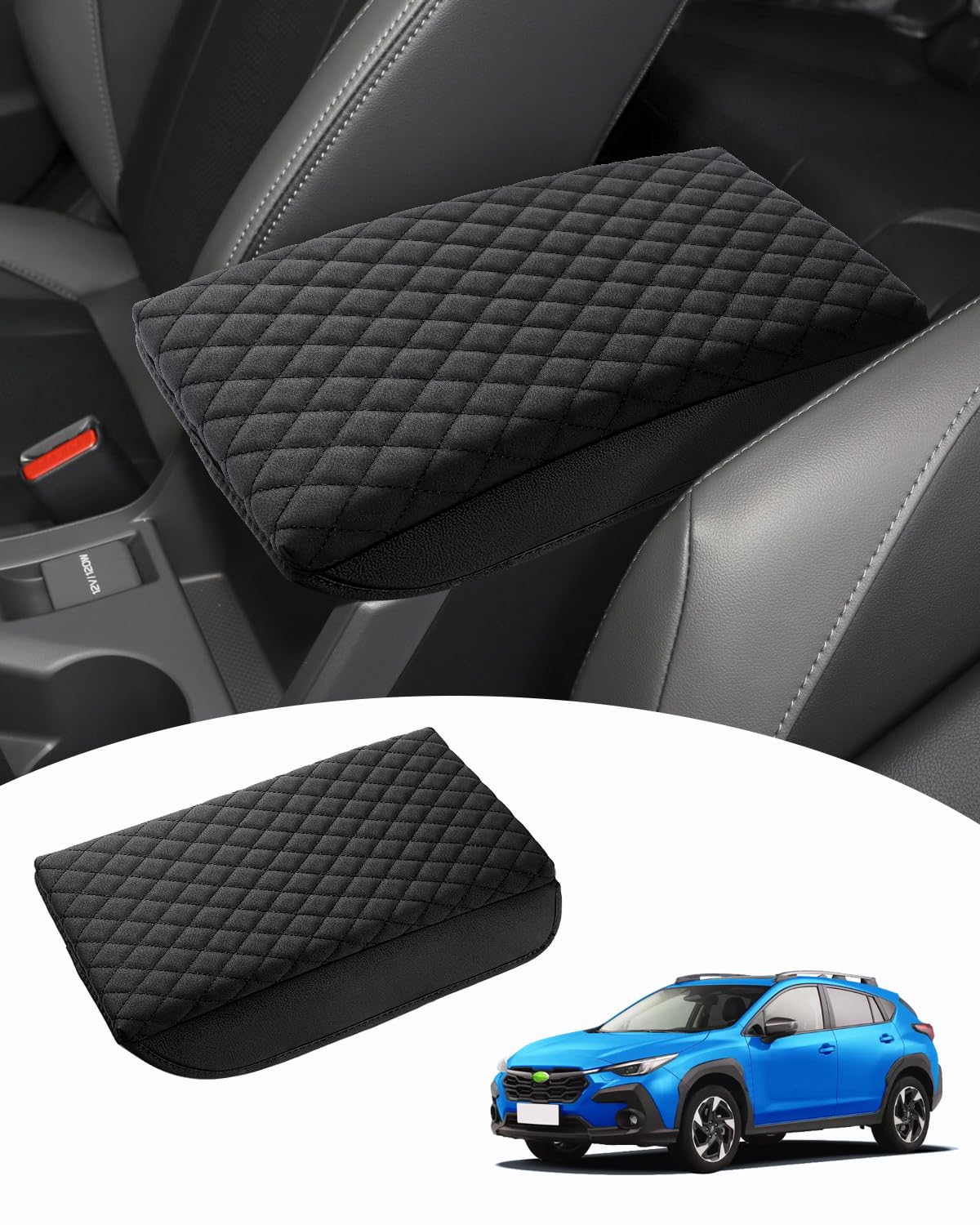Shademax front view on console showing neat fit and protection