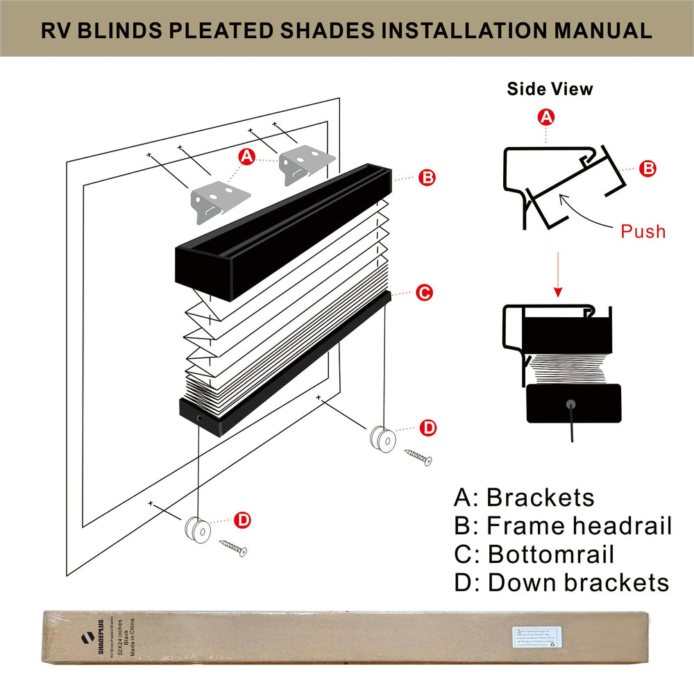 SHADEPLUS metal bracket detail demonstrating secure mounting benefit