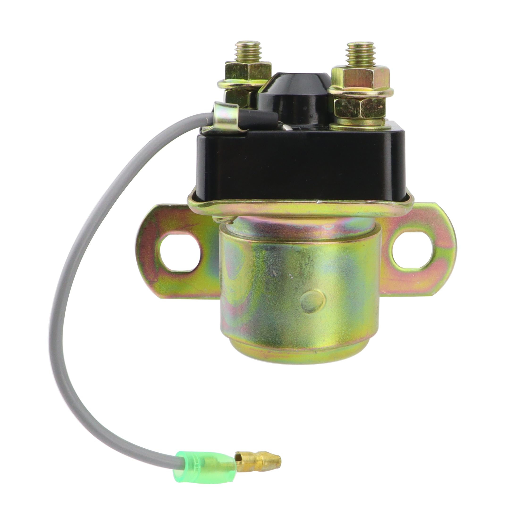 shamofeng kit contents laid out showing motor, Bendix and relay for full replacement