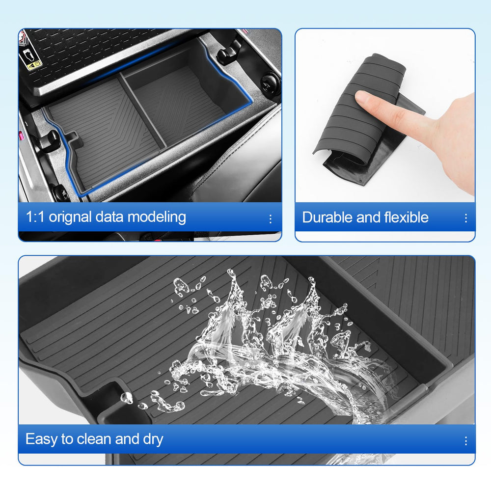 SHAOHAO lifestyle shot in RAV4 dashboard highlighting cleaner interior