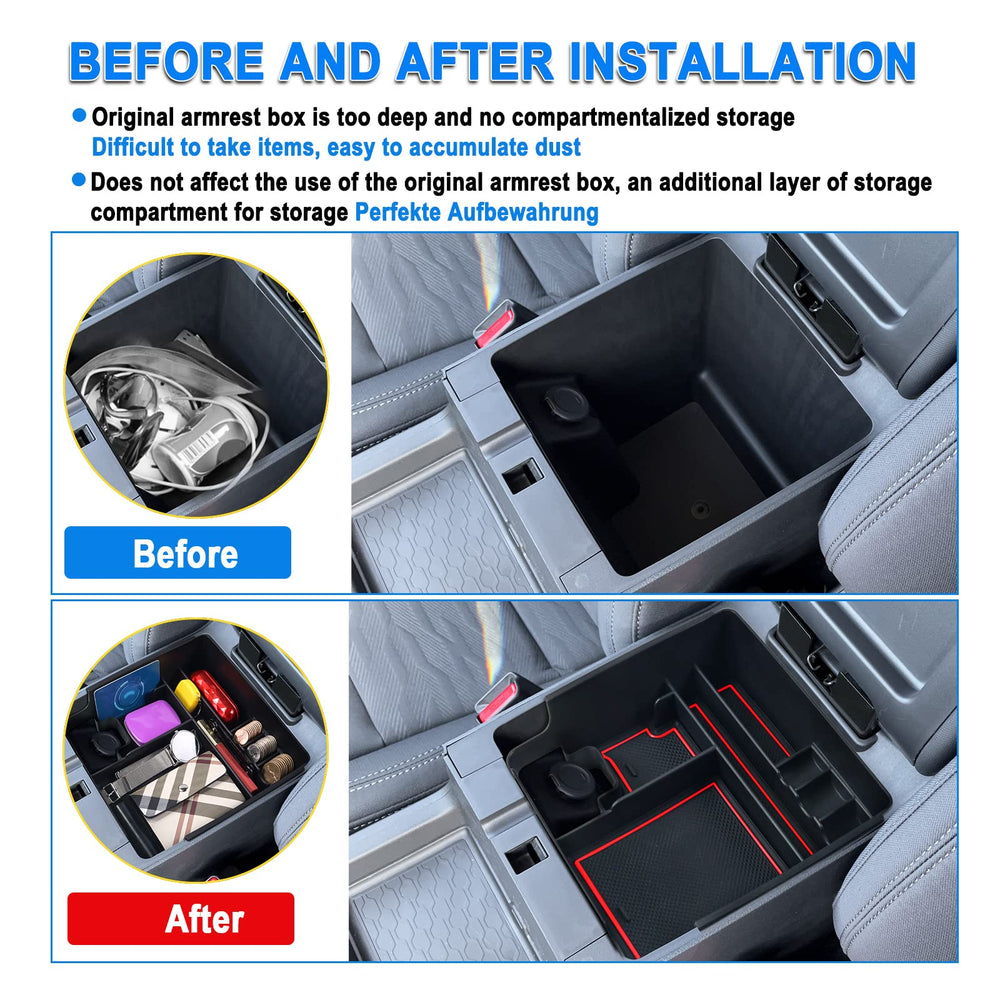 SHAOHAO lower cavity view showing deep storage for chargers and tools without clutter