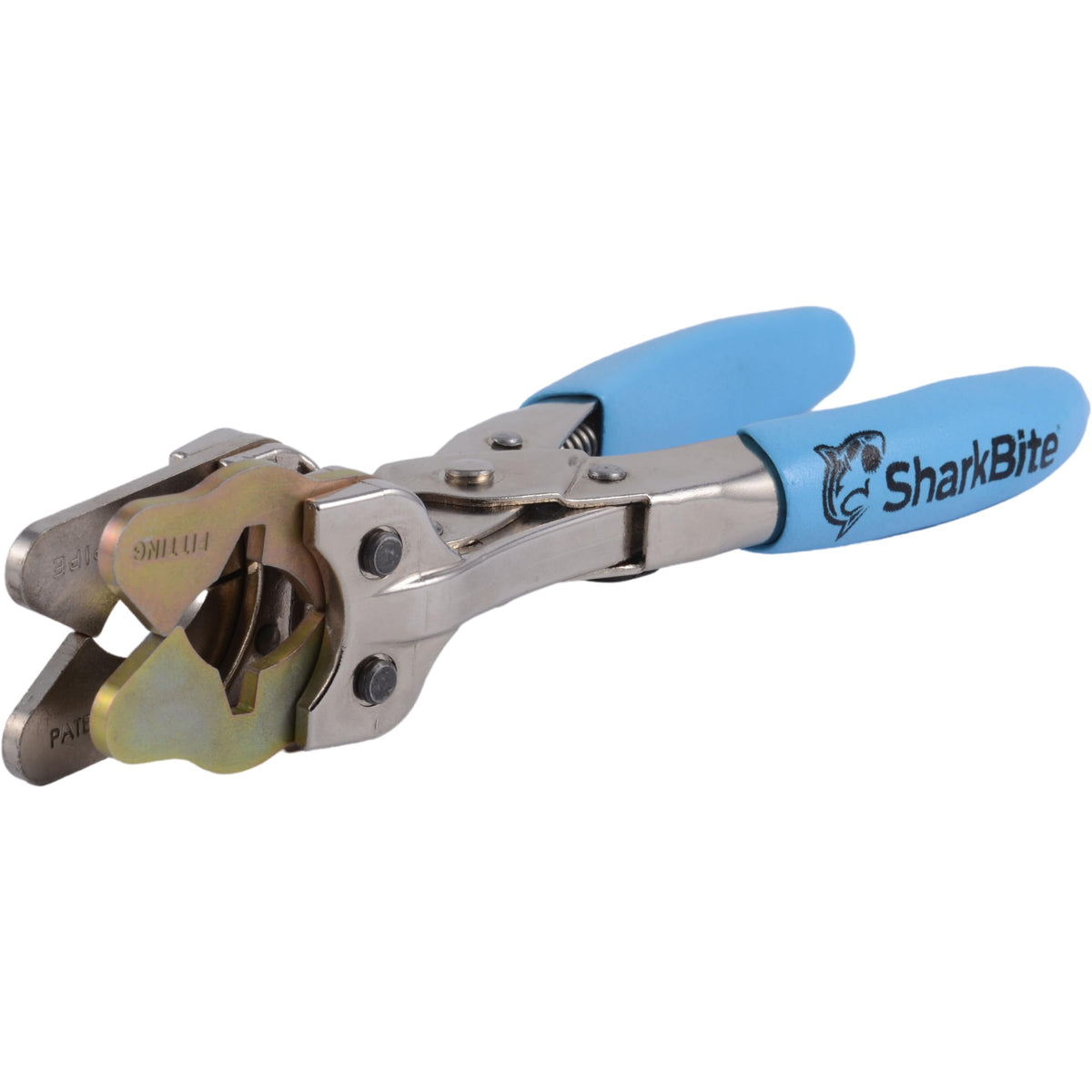 SharkBite front view disconnect tool showing full shape and quick operation benefit