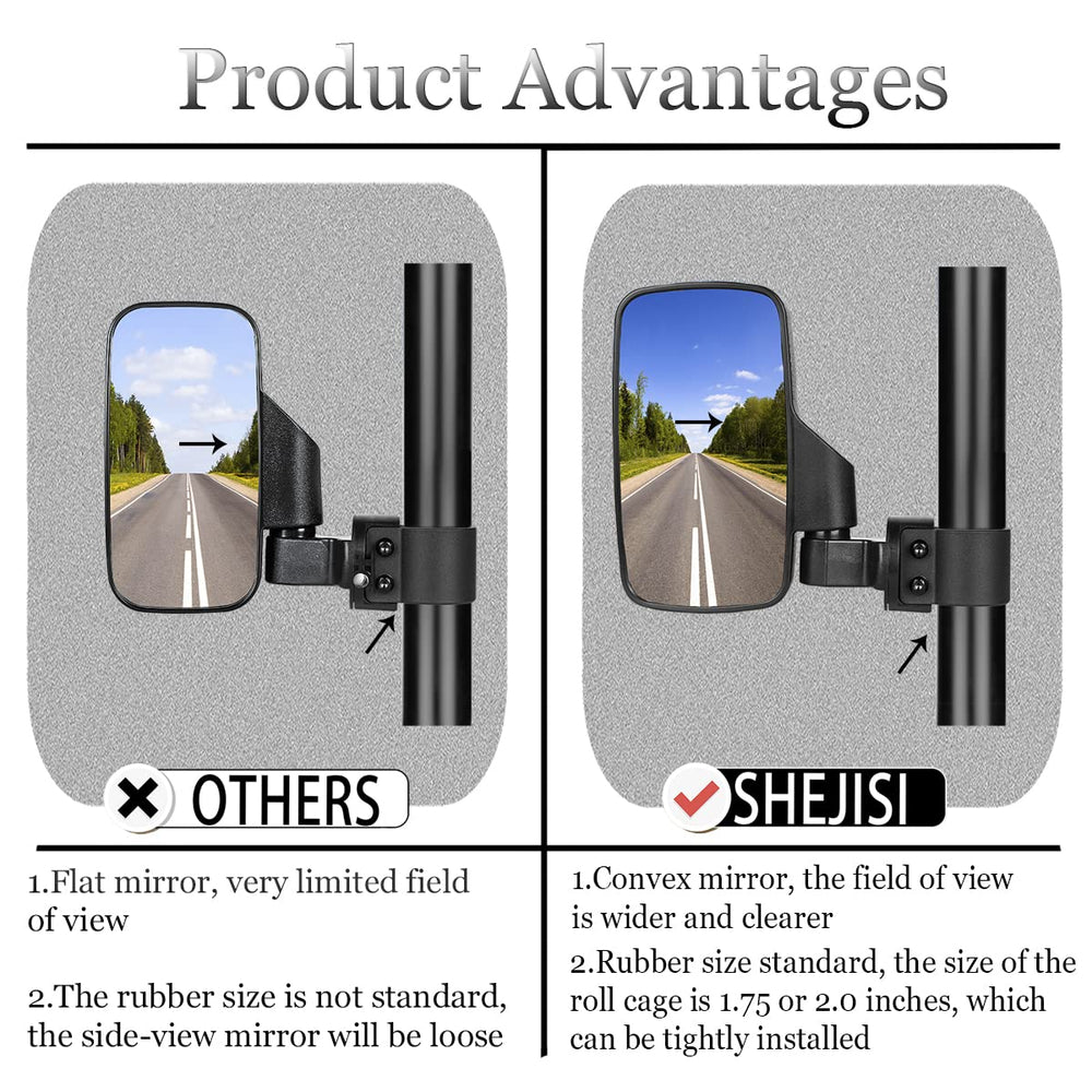 SHEJISI clamp and bolts detail showing secure attachment and durability