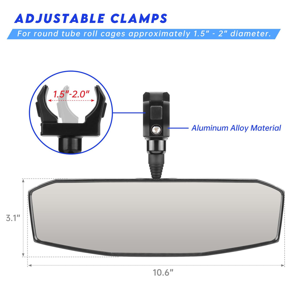 SHEJISI clamp detail highlighting corrosion-resistant aluminum strength