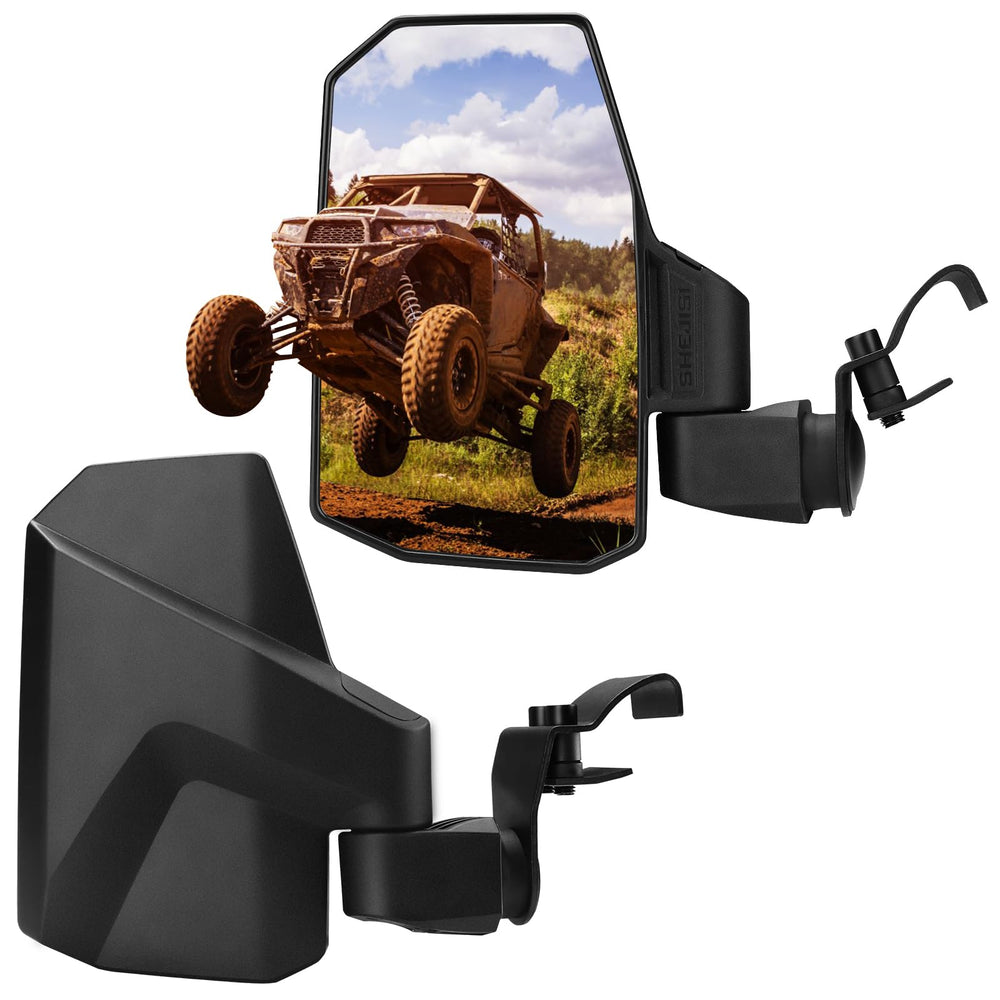 SHEJISI front view mirrors showing robust housing and clear field of view