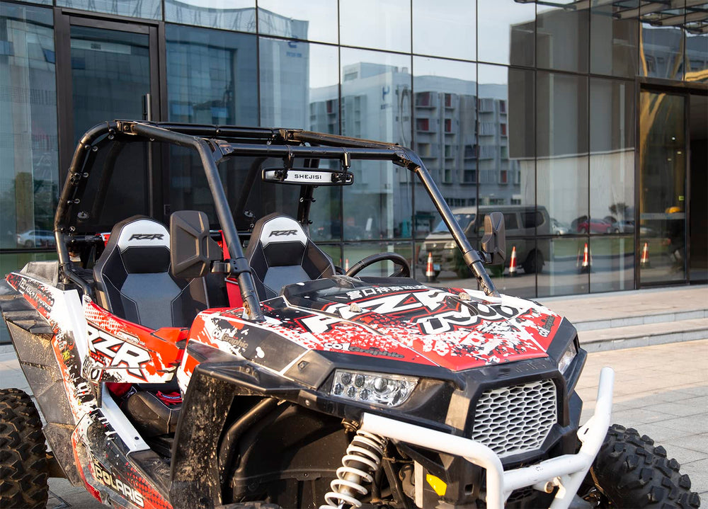 SHEJISI inverted installation on Can-Am improving blocked sightlines
