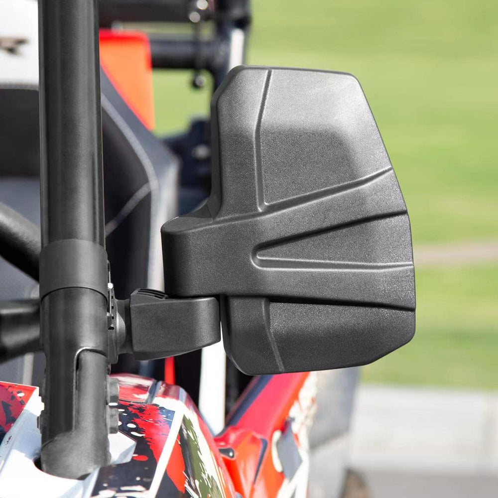 SHEJISI mirror next to hand to show compact size and easy handling