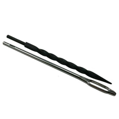 Sherco-Auto close-up of spiral probe threading clearing puncture for faster repairs