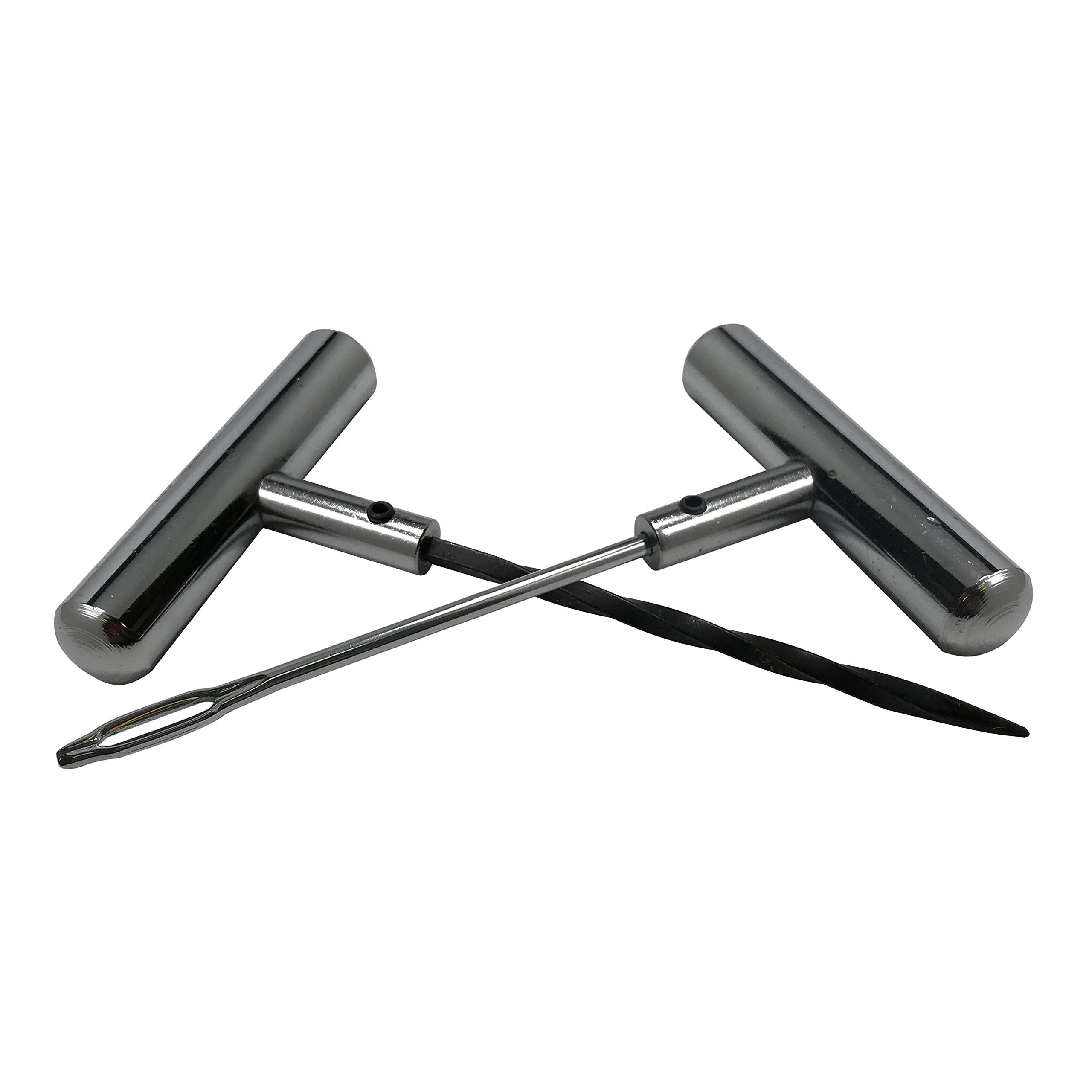 Sherco-Auto front view of T-handle set showing durable stainless tools and compact storage benefit