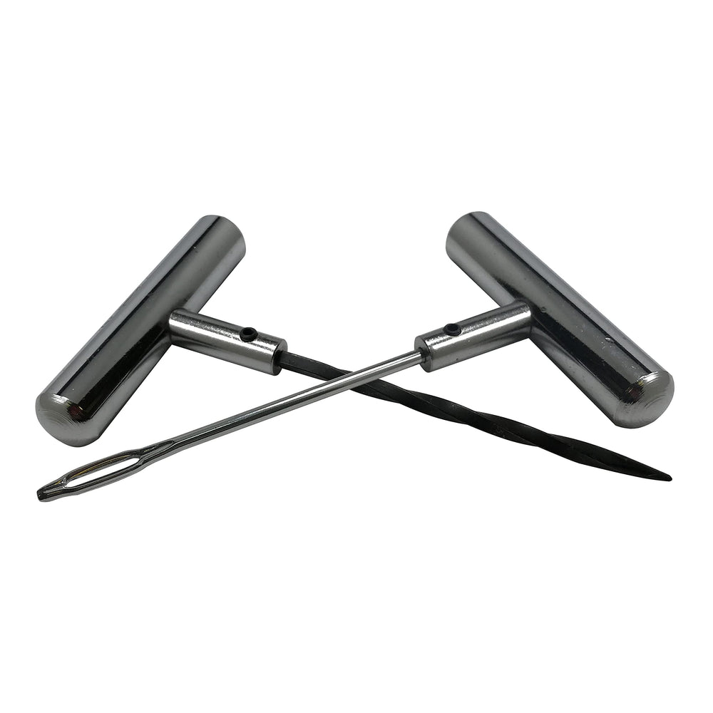 Sherco-Auto front view of T-handle set showing durable stainless tools and compact storage benefit