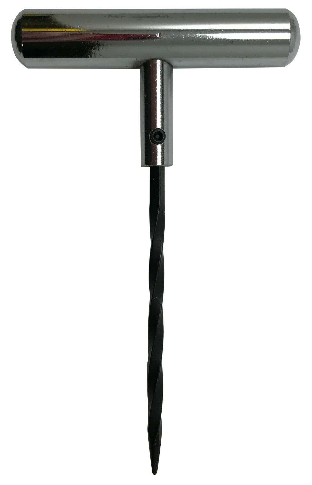 Sherco-Auto detailed view of split-eye needle showing secure plug threading performance