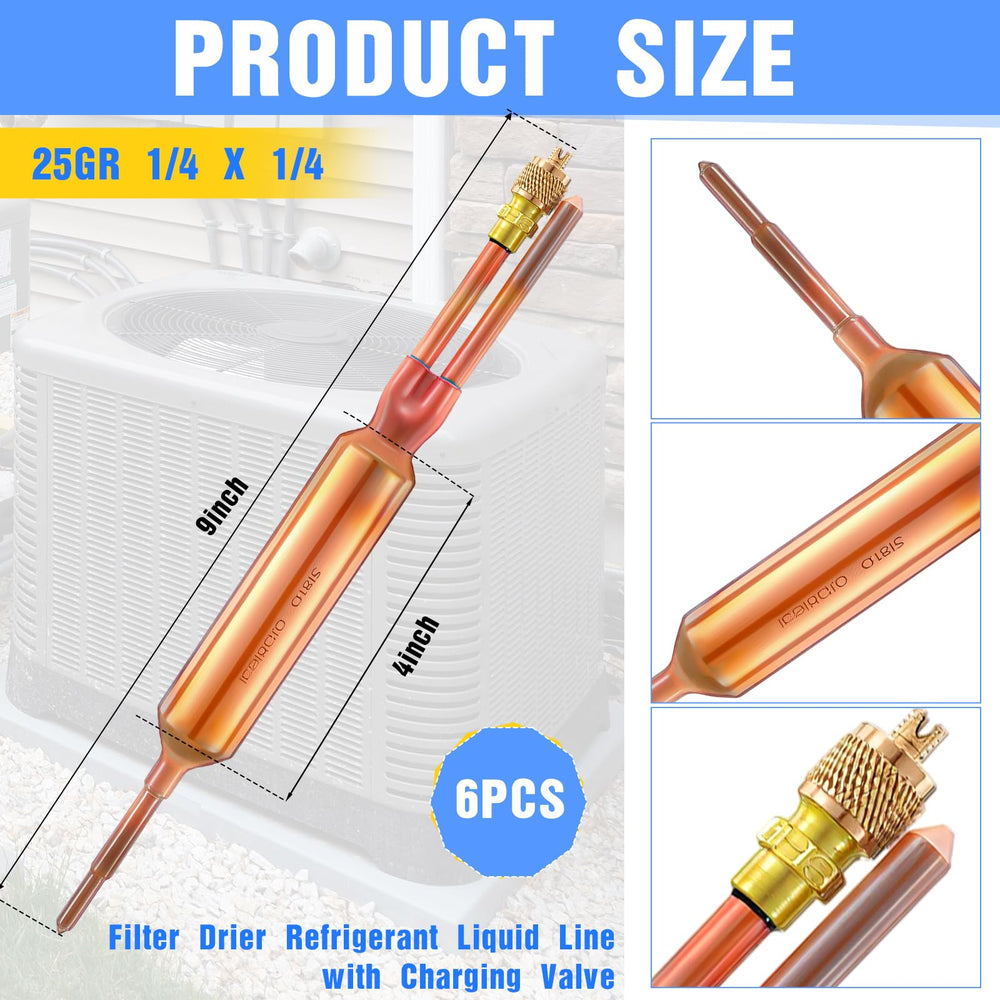 Shimeyao close side profile of copper body showing durable construction and installation-ready fittings